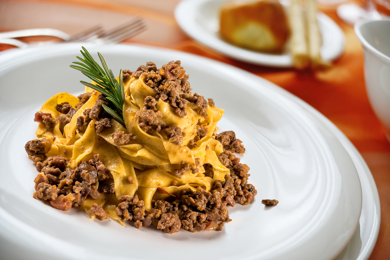 Ragù di cinghiale del ristornate rintocco
